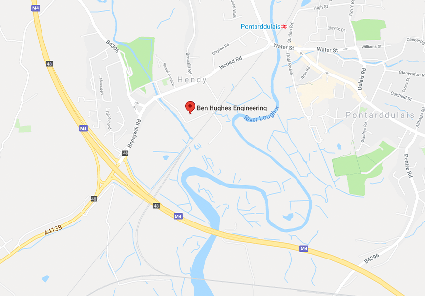 Google Map for Hendy